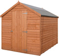 Shire Value Overlap 8ft x 6ft Windowless Shed with Single Door